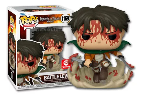 Pop! Anime - Attack On Titan - Battle Levi - 1169 (b)